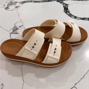 CROCS Brooklyn Wedge Sandals